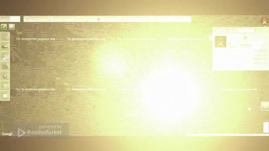 Cities War (Wojna miast) - Strategiczna gra wojenna w Mapach Google